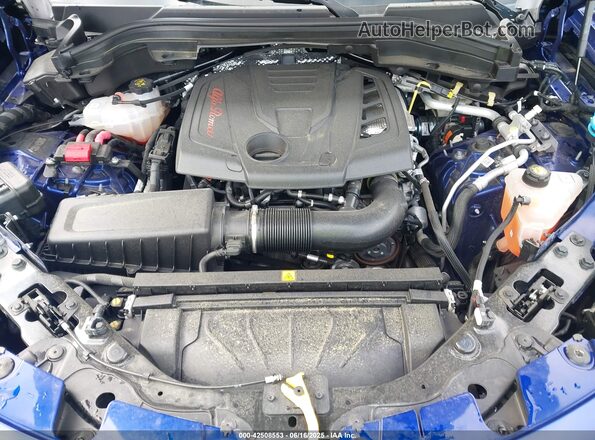 ZASPAJAN9N7D37137 2022 ALFA ROMEO STELVIO Dark Blue Vista trasera