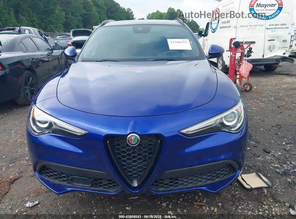 ZASPAJAN9N7D37137 2022 ALFA ROMEO STELVIO Dark Blue Vista del cuadro de instrumentos