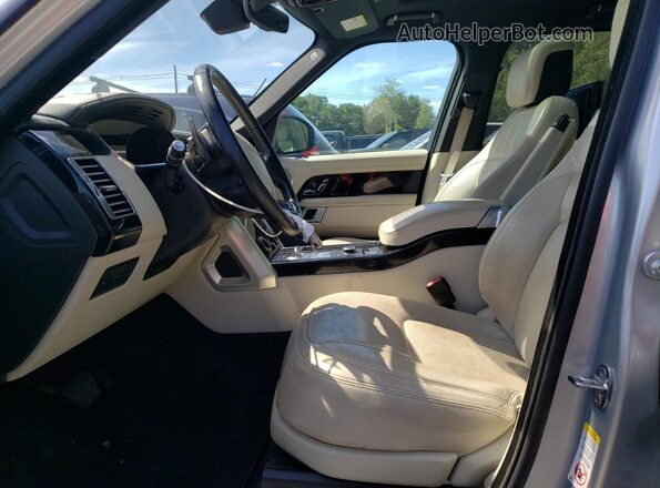 SALGS2RU1LA576147 2020 LAND ROVER RANGE ROVER Silver Widok deski rozdzielczej