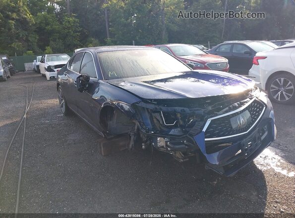 19UUB5F60MA010663 2021 ACURA TLX Blue Vista frontal