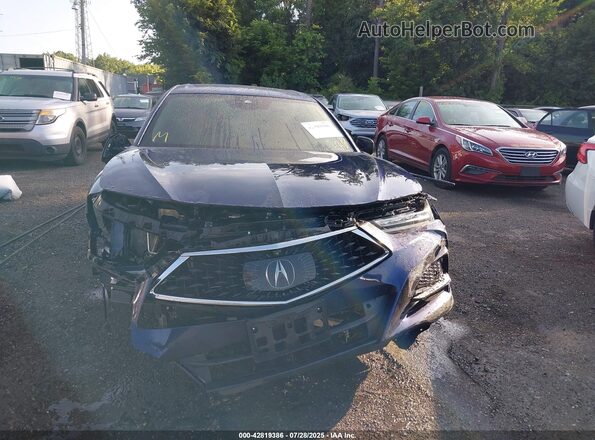 19UUB5F60MA010663 2021 ACURA TLX Blue Vista del salpicadero