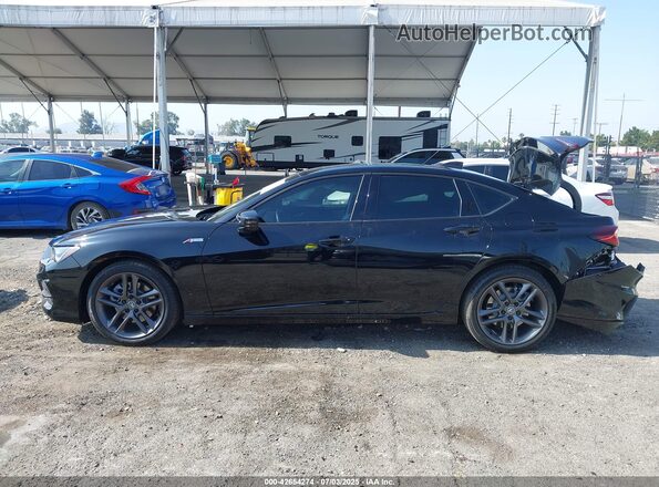 19UUB6F50SA002430 2025 ACURA TLX Черный Панорамный вид салона 360°