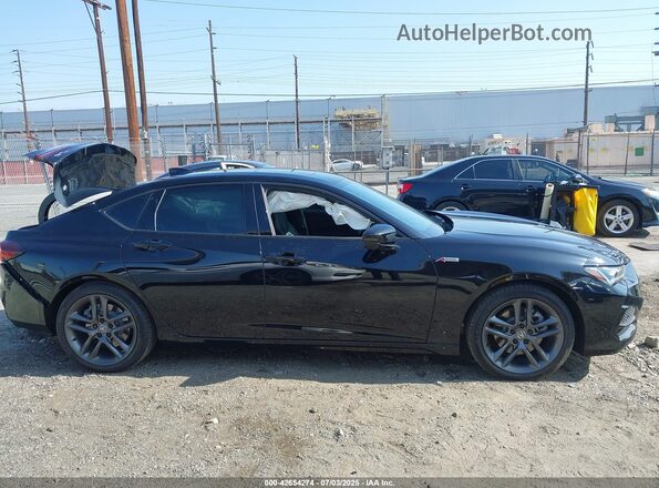 19UUB6F50SA002430 2025 ACURA TLX Черный Вид задней части салона