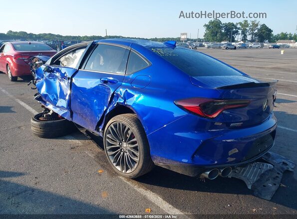 19UUB7F04MA001357 2021 ACURA TLX Blue Tył lewy