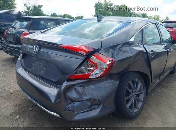 19XFC1F34ME010293 2021 HONDA CIVIC Gray Widok z przodu
