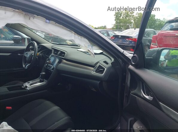 19XFC1F34ME010293 2021 HONDA CIVIC Gray Widok wnętrza z przodu