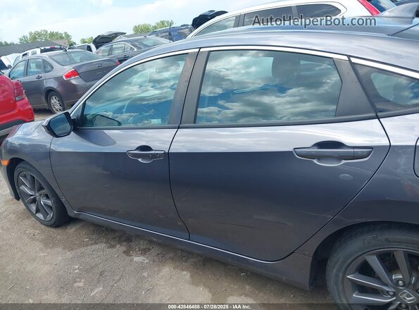 19XFC1F34ME010293 2021 HONDA CIVIC Gray Widok wnętrza 360 stopni