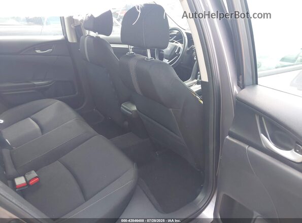 19XFC1F34ME010293 2021 HONDA CIVIC Gray Widok naklejki z numerem VIN