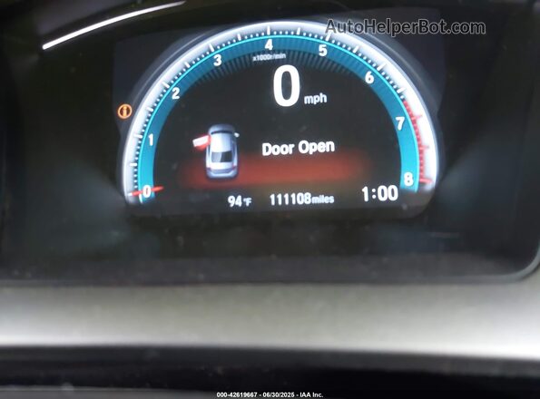 19XFC2F78JE024931 2018 HONDA CIVIC White Widok tylnych siedzeń