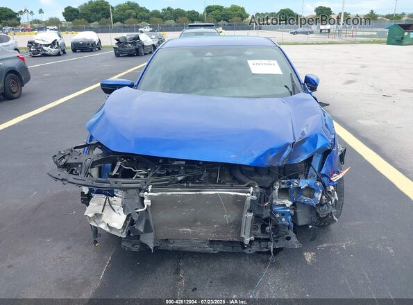 19XFC2F80ME002631 2021 HONDA CIVIC Blue Widok zestawu wskaźników