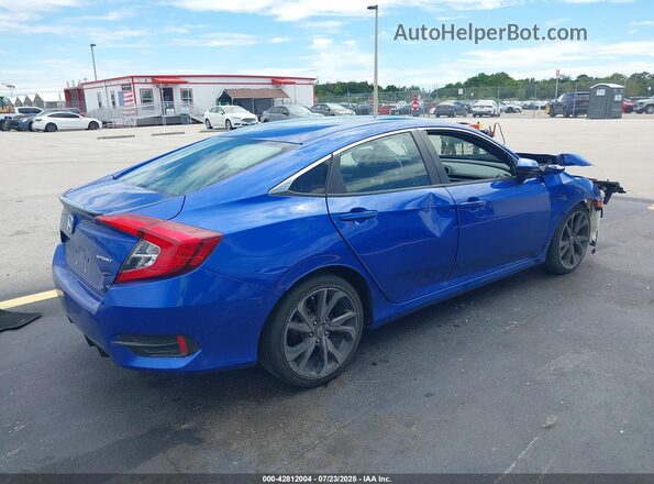 19XFC2F80ME002631 2021 HONDA CIVIC Blue Tył prawy