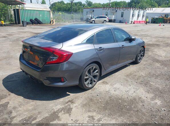 19XFC2F81ME003593 2021 HONDA CIVIC Gray Tył prawy