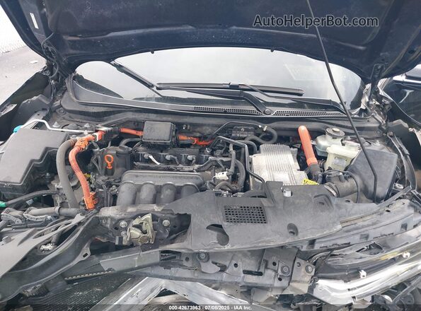 19XZE4F92KE030746 2019 HONDA INSIGHT Black Widok z tyłu