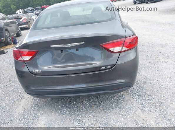 1C3CCCFB6HN505591 2017 CHRYSLER 200 Серый 