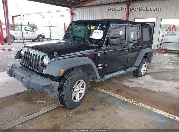 1C4BJWDG7HL577487 2017 JEEP WRANGLER UNLIMITED Black Przód lewy