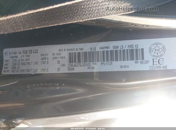 1C4BJWEG7GL322433 2016 JEEP WRANGLER UNLIMITED Gray Widok komory silnika