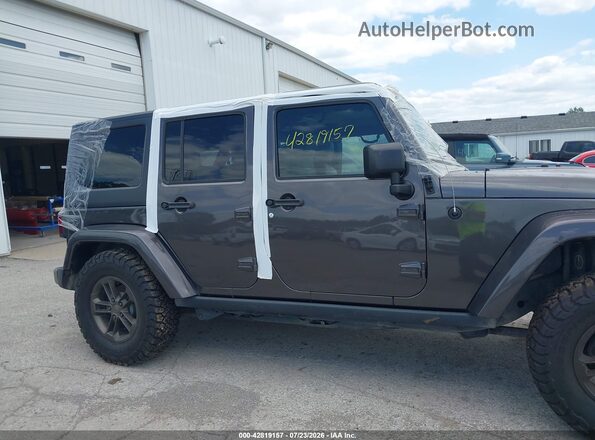 1C4BJWEG7GL322433 2016 JEEP WRANGLER UNLIMITED Gray Widok wnętrza 360 stopni