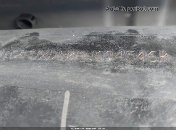 1C4HJXDG0MW694546 2021 JEEP WRANGLER UNLIMITED Gray Engine compartment view