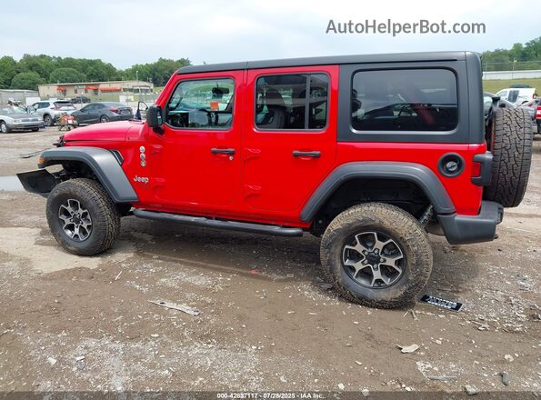 1C4HJXDGXKW586741 2019 JEEP WRANGLER UNLIMITED Red 360 interior view