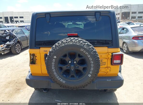1C4HJXDN4MW671222 2021 JEEP WRANGLER UNLIMITED Yellow 