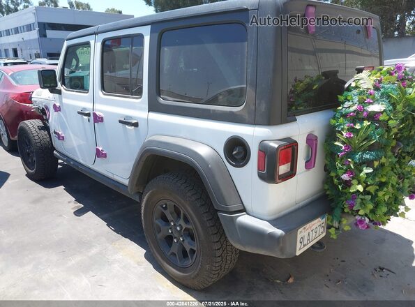 1C4HJXDN8MW558941 2021 JEEP WRANGLER UNLIMITED White უკანა მარცხენა