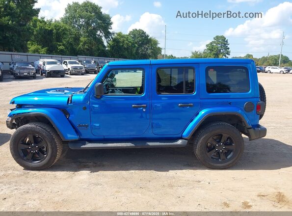 1C4HJXEN0NW207960 2022 JEEP WRANGLER UNLIMITED Blue 