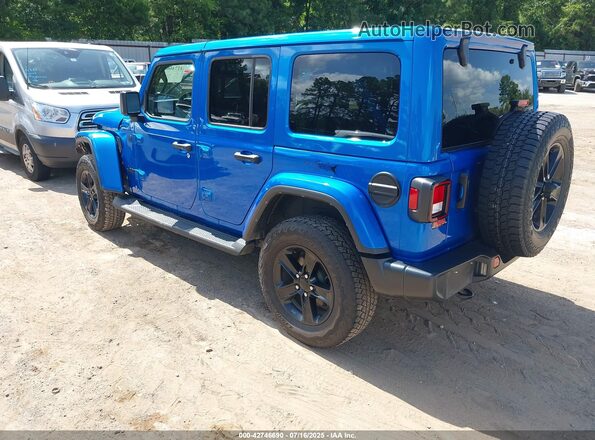 1C4HJXEN0NW207960 2022 JEEP WRANGLER UNLIMITED Blue 