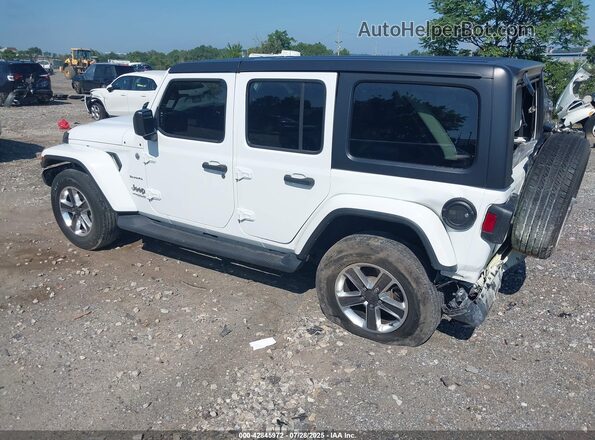 1C4HJXEN5LW339254 2020 JEEP WRANGLER UNLIMITED Белый Задняя левая четверть