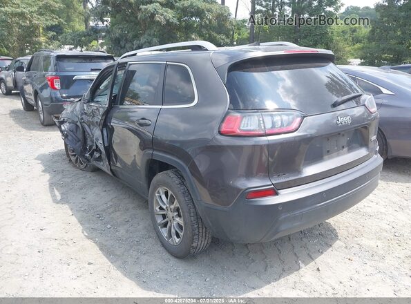 1C4PJLLB8MD140936 2021 JEEP CHEROKEE Gray Հետևի ձախ