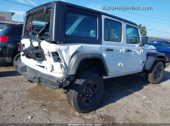 1C4PJXDN2SW523322 2025 JEEP WRANGLER Белый Задняя правая четверть