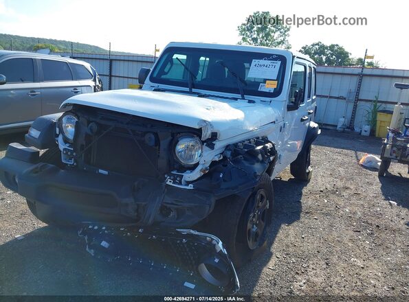 1C4PJXDN2SW523322 2025 JEEP WRANGLER Белый Вид спереди
