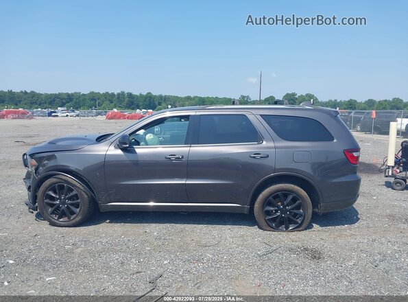 1C4RDJDGXJC283323 2018 DODGE DURANGO Gray Widok wnętrza 360 stopni