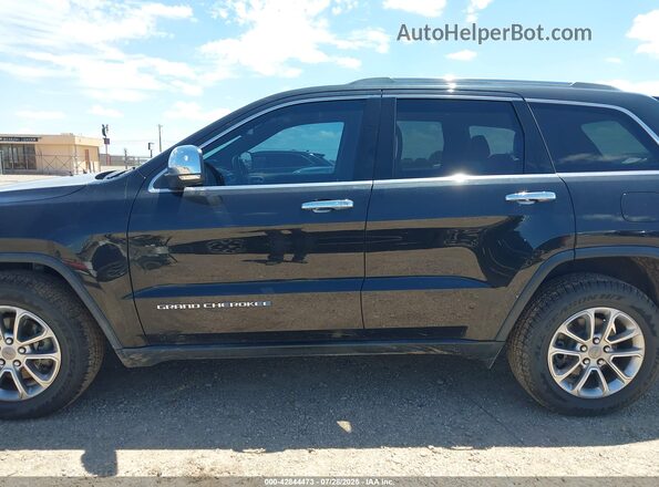 1C4RJEBG0GC383426 2016 JEEP GRAND CHEROKEE Black Widok wnętrza 360 stopni
