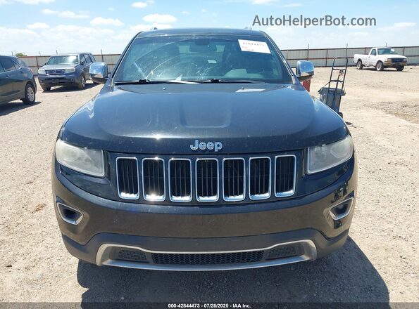 1C4RJEBG0GC383426 2016 JEEP GRAND CHEROKEE Black Widok zestawu wskaźników