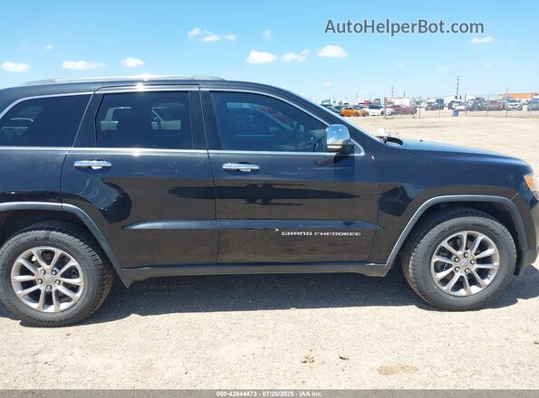 1C4RJEBG0GC383426 2016 JEEP GRAND CHEROKEE Black Widok wnętrza z tyłu