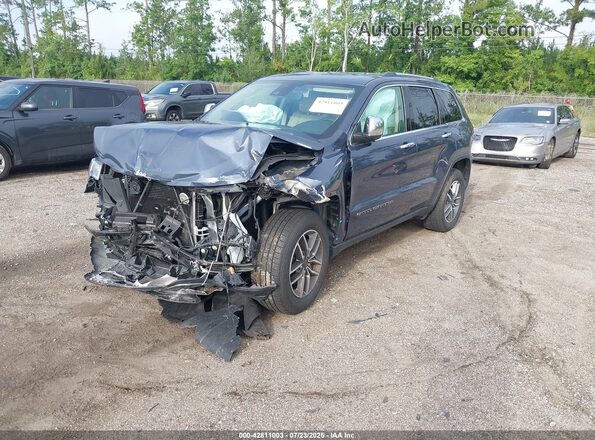 1C4RJEBG3MC601421 2021 JEEP GRAND CHEROKEE Blue Przód lewy