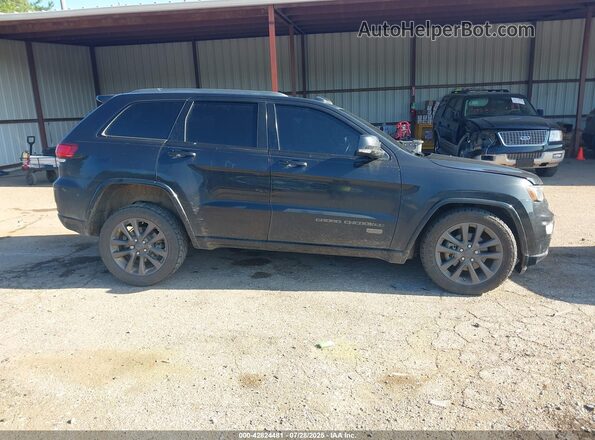 1C4RJFBG6GC457096 2016 JEEP GRAND CHEROKEE Черный Вид задней части салона