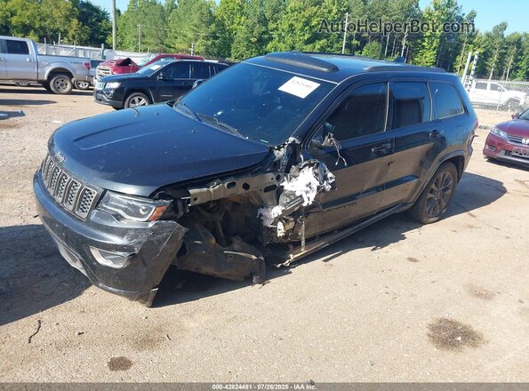 1C4RJFBG6GC457096 2016 JEEP GRAND CHEROKEE Черный Передняя левая четверть
