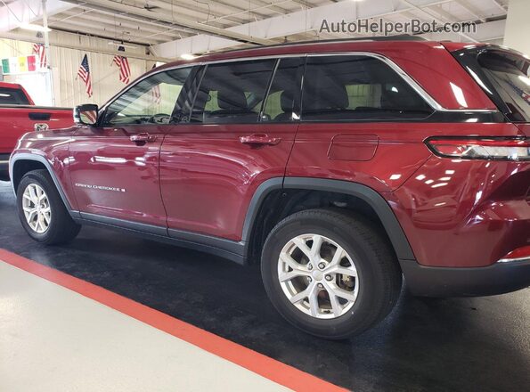 1C4RJHBG3PC512146 2023 JEEP GRAND CHEROKEE  წინა მარცხენა ხედი სამი მეოთხედიდან