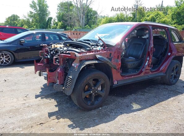 1C4RJHBG7PC601699 2023 JEEP GRAND CHEROKEE Maroon Առջևի ձախ երեք քառորդ տեսարան
