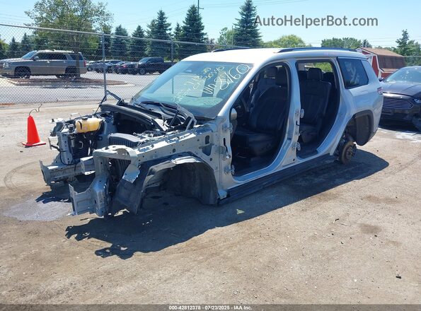 1C4RJKBG3N8578760 2022 JEEP GRAND CHEROKEE L Silver Vista tres cuartos delantera izquierda