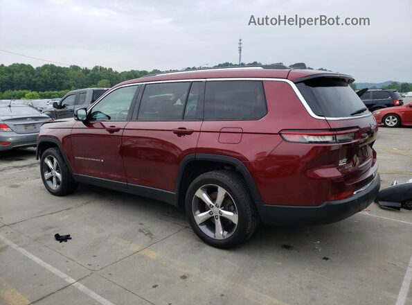 1C4RJKBG5M8139137 2021 JEEP GRAND Burgundy Задня ліва чверть