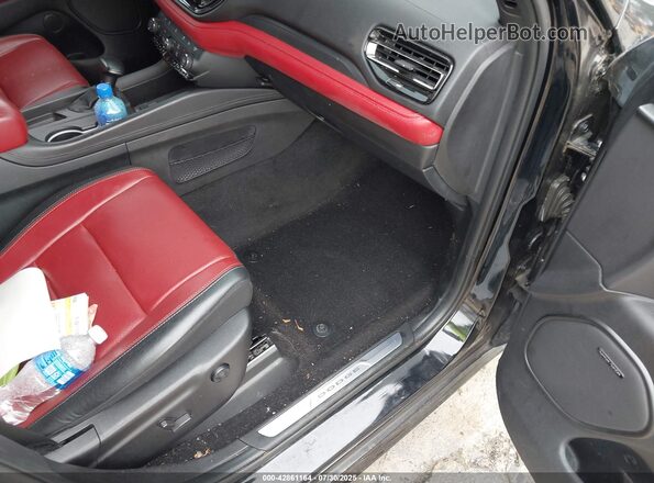 1C4SDJCT5MC879296 2021 DODGE DURANGO Black VIN კოდის სტიკერის ხედი
