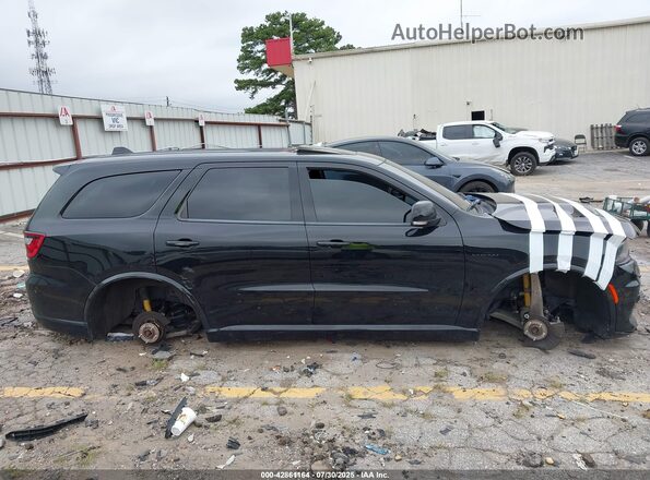 1C4SDJCT5MC879296 2021 DODGE DURANGO Black უკანა სალონის ხედი