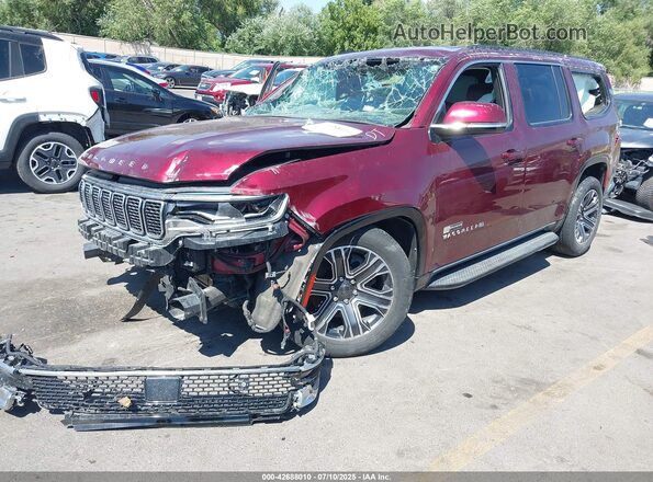 1C4SJVDT5NS136966 2022 JEEP WAGONEER Red 