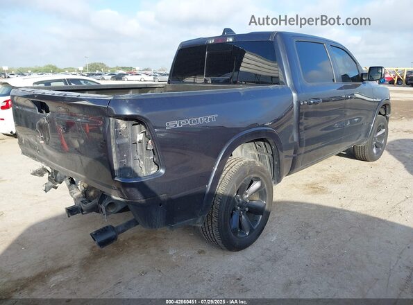1C6RREJTXMN807564 2021 RAM 1500 Gray Trasero derecho