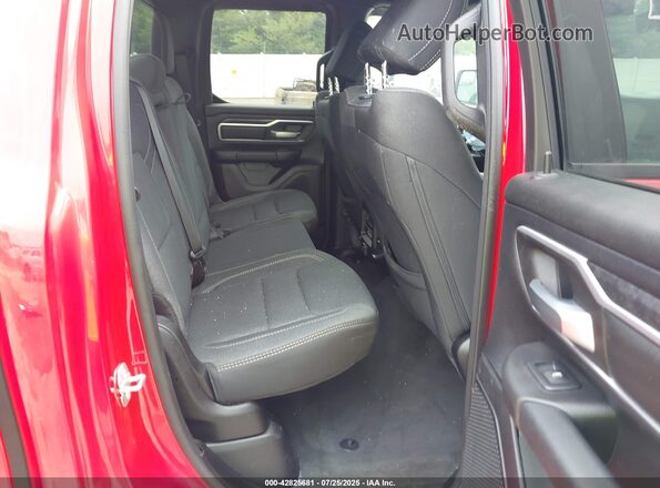 1C6SRFBT7MN741934 2021 RAM 1500 Red VIN sticker view