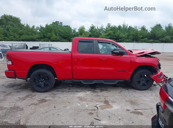 1C6SRFBT7MN741934 2021 RAM 1500 Red 360 interior view