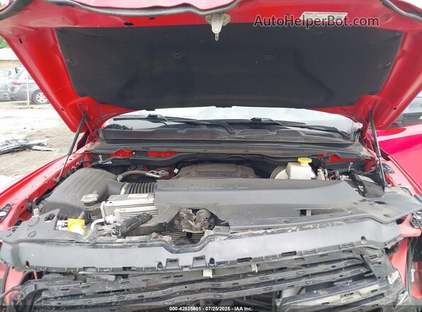 1C6SRFBT7MN741934 2021 RAM 1500 Red Rear view