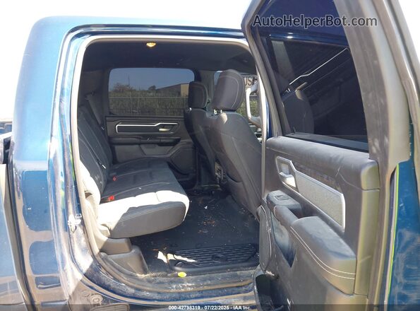 1C6SRFFT0MN647954 2021 RAM 1500 Blue VIN կոդի պիտակի տեսք